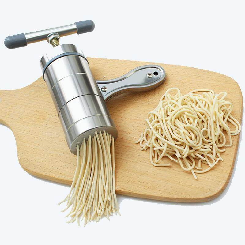 Mini Stainless Steel Manual Pasta Noodle Maker - Image 3