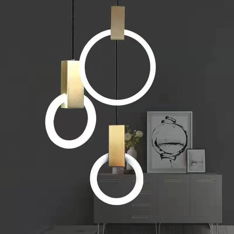 Nordic Style Ring Creative Lamp - Image 1