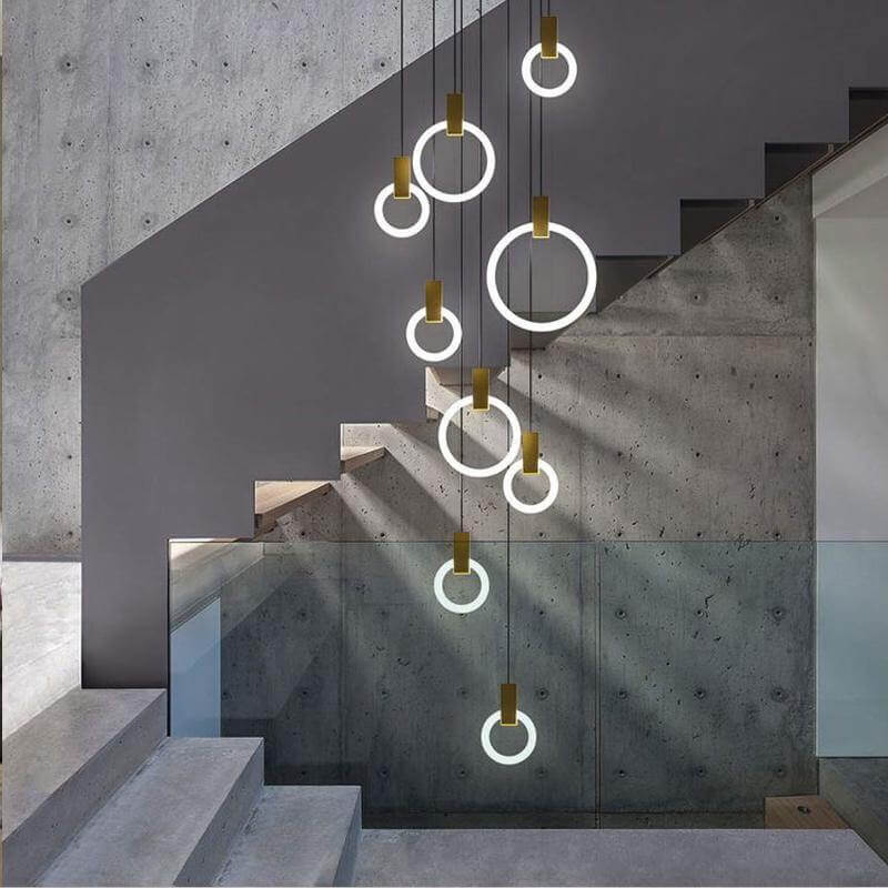 Nordic Style Ring Creative Lamp - Image 3