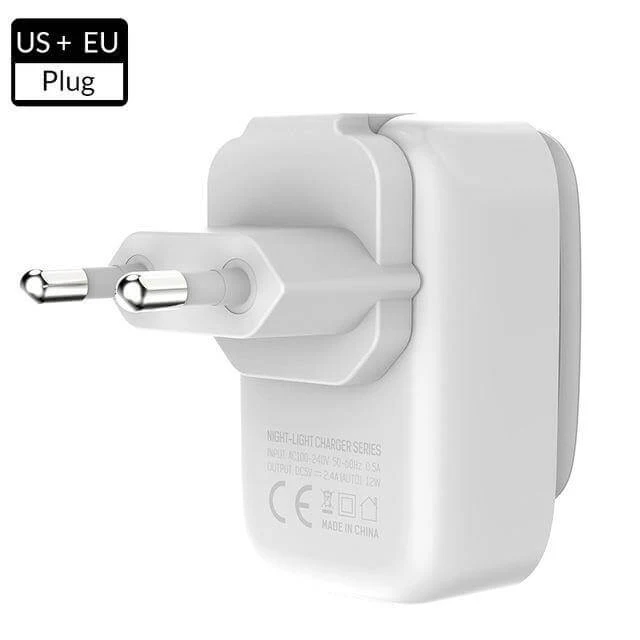 Three-Port USB Charging Lamp - Image 3