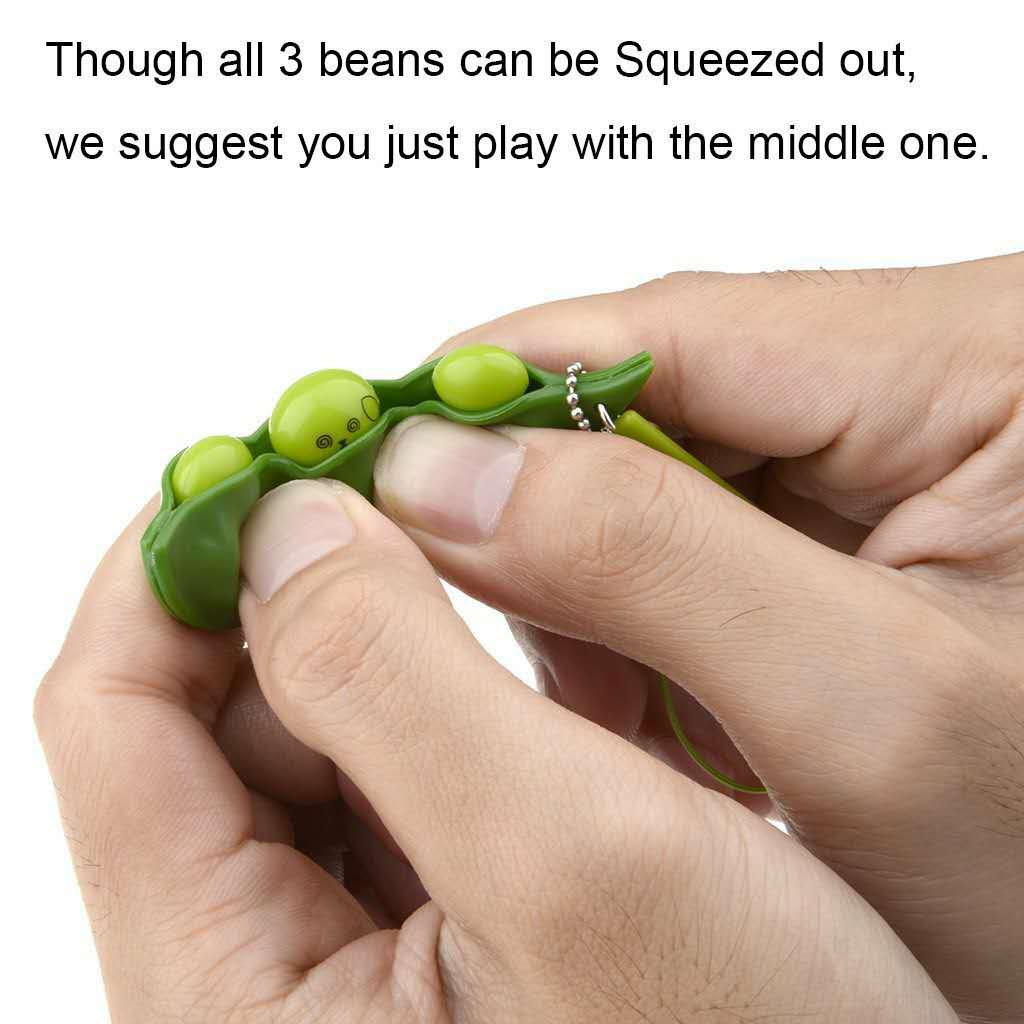 Anti Stress Ball Squeeze SoyBean Stress Toy - Image 3