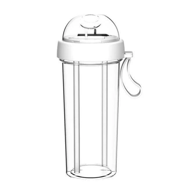 Dual Straw Separate Bottle - Image 3