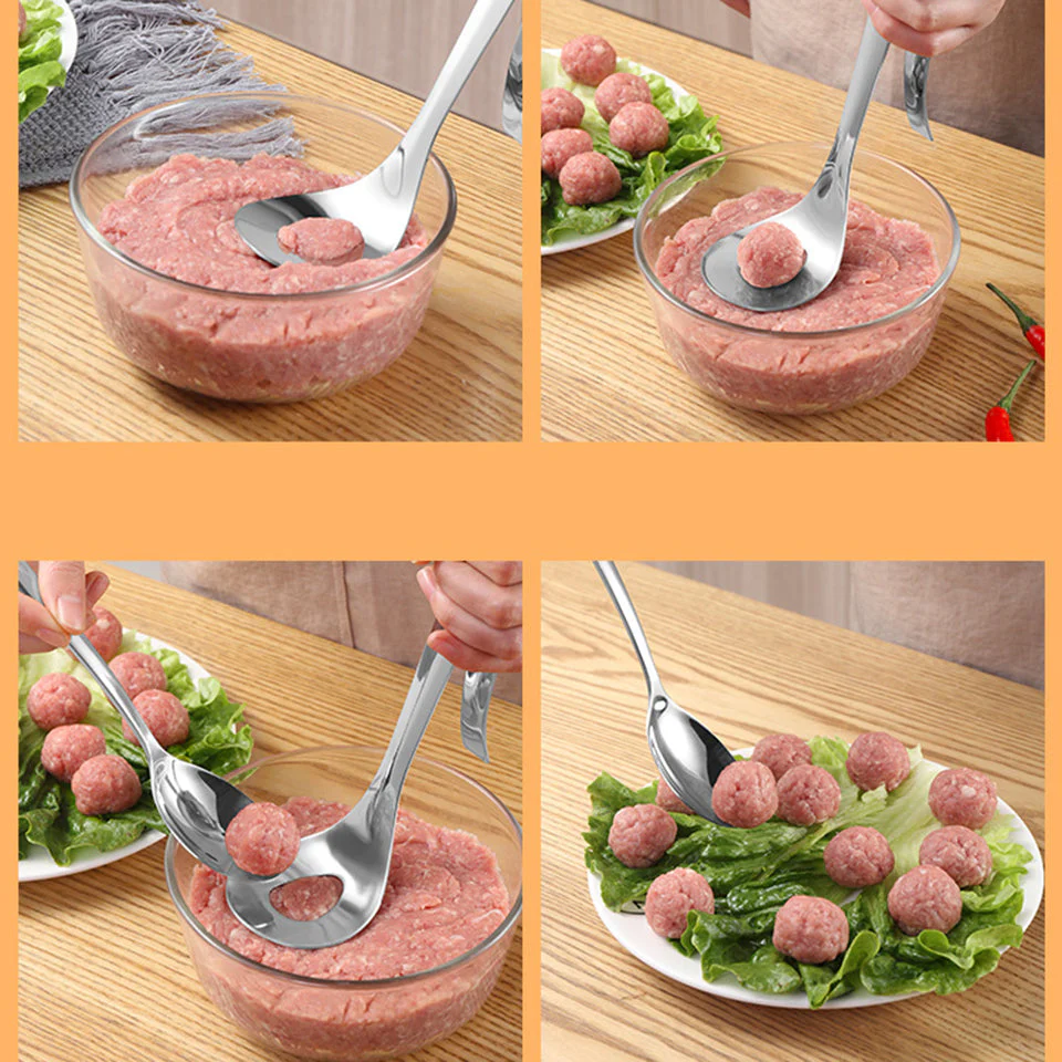 Non-Stick Meatball Maker Spoon - Image 2