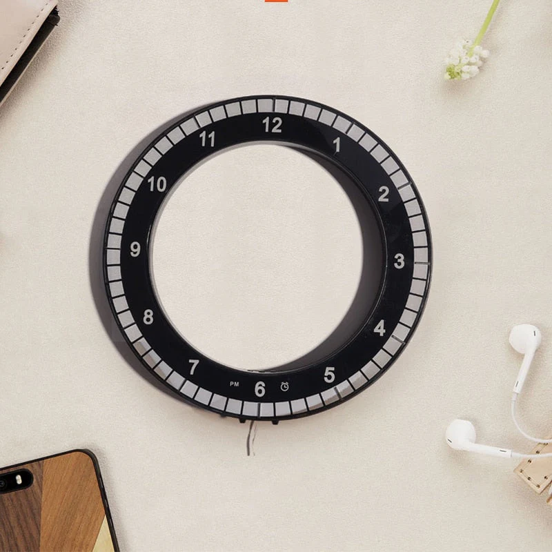 Modern Digital Photoreceptive LED Wall Clock - Image 2
