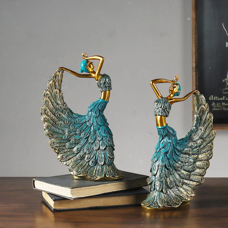 Pretty Dancer Figurines Wine Holder - Image 2