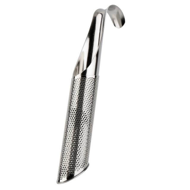 Silver Pipe Stainless Steel Tea Infuser Filter - Image 3