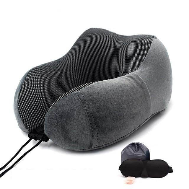 Shaped Soft Memory Foam Neck Pillow - Image 3