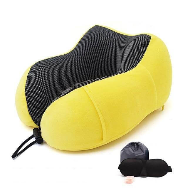 Shaped Soft Memory Foam Neck Pillow - Image 2