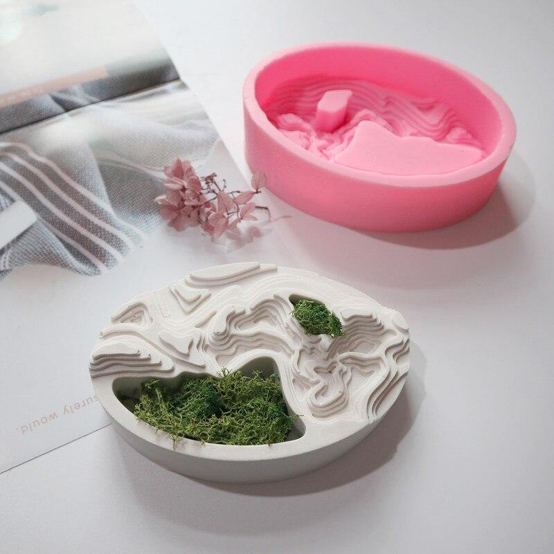 Creative Rockery Flower Pot Mold - Image 2