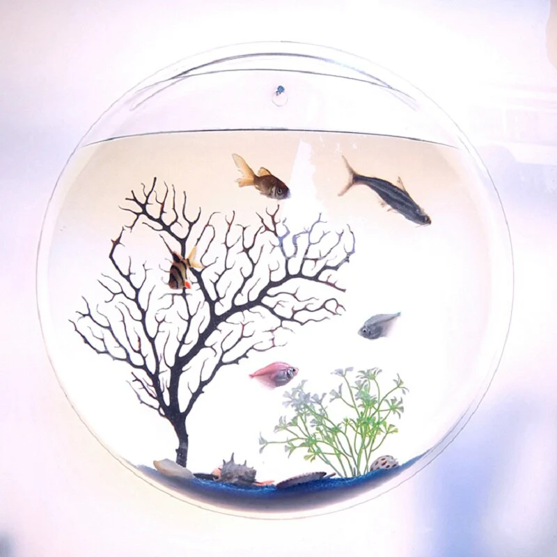 Wall-Mounted Modern Acrylic Fish Tank - Image 2