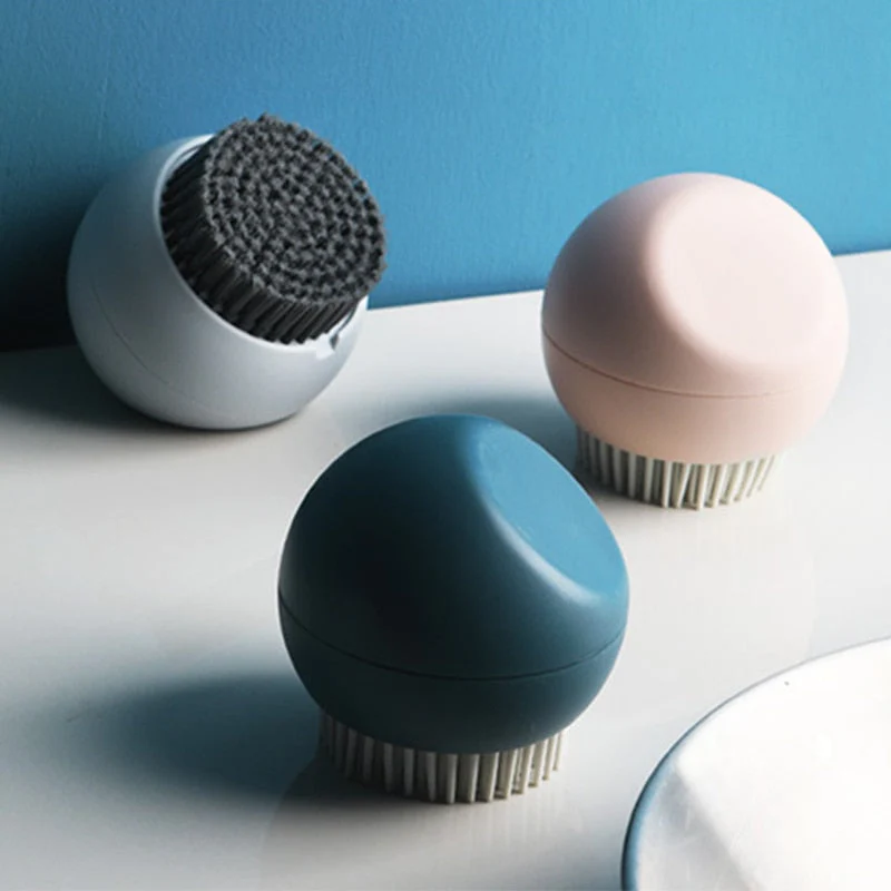 Silicone Ball Shape Cleaning Brush - Image 1