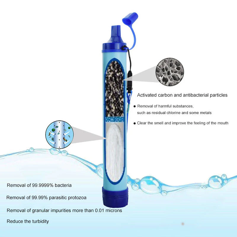 Outdoor Hiking Survival Portable Water Purifier - Image 2