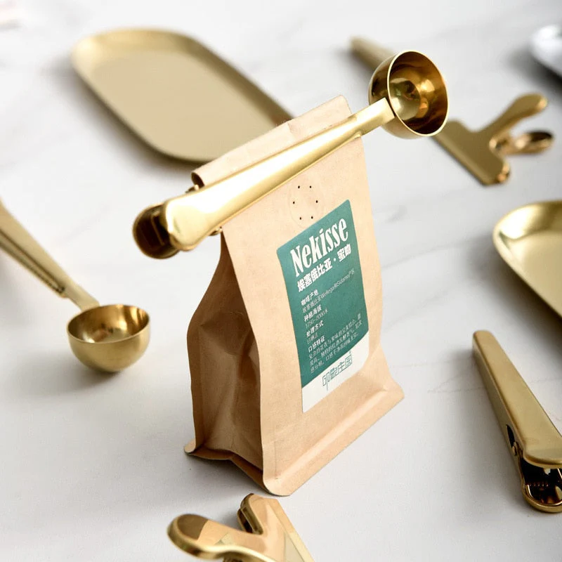 European Style Sealing Clip Measuring Spoon - Image 1