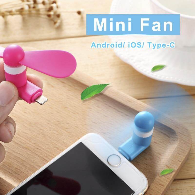 Flexible Phone Mini Fan - Image 2