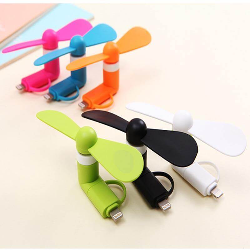 Flexible Phone Mini Fan - Image 3