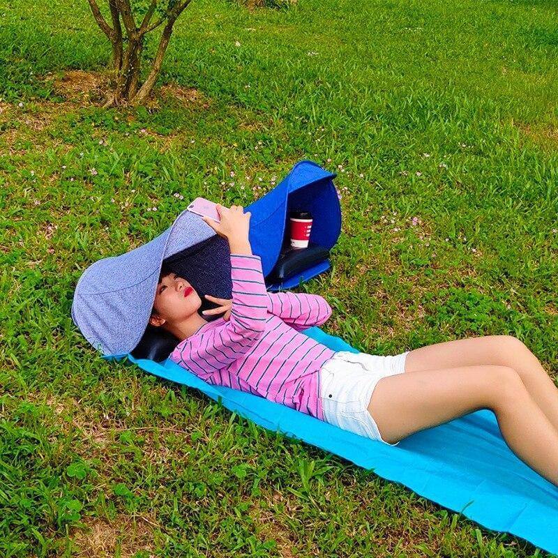 Beach Face Tent Umbrella with Air Pillow - Image 2