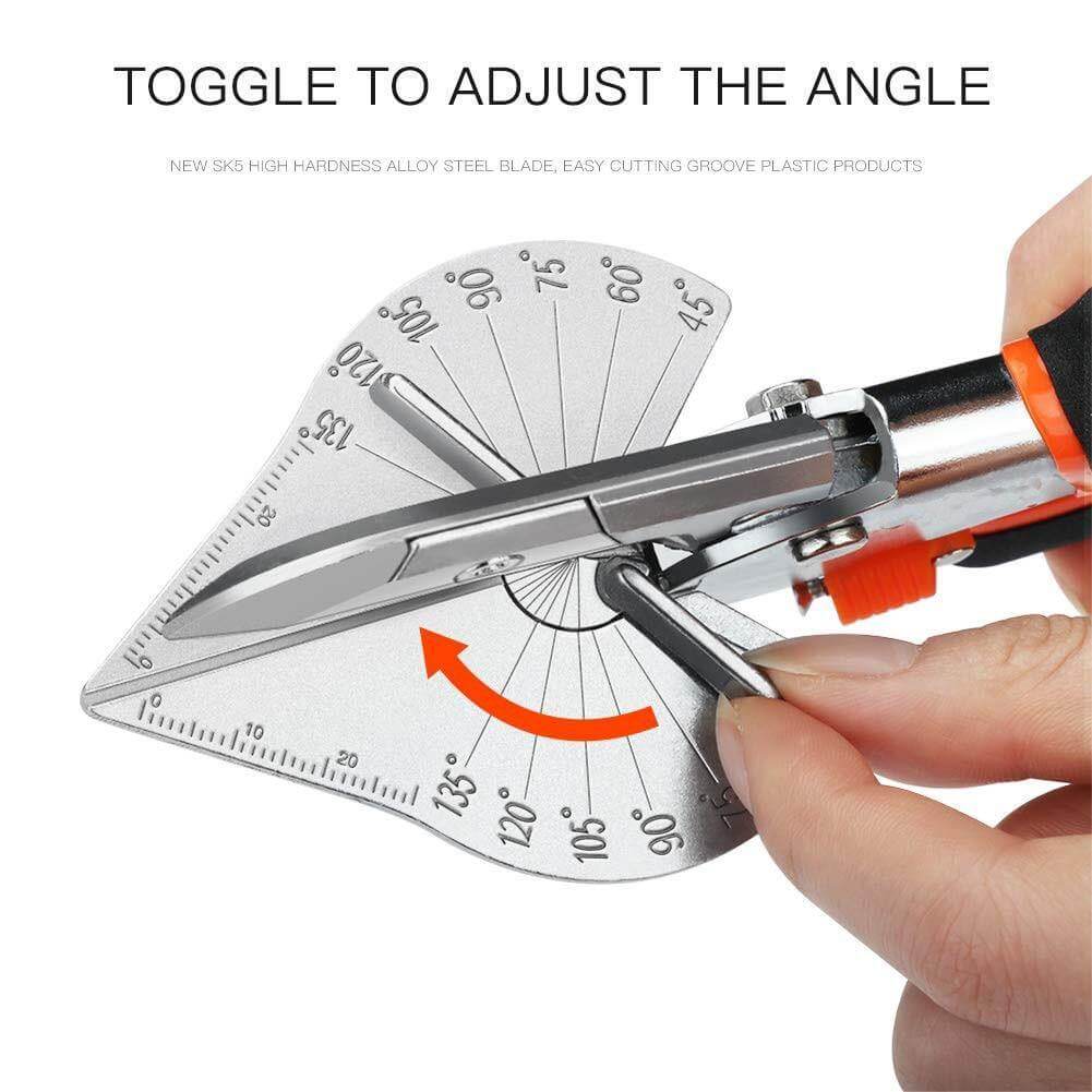 Multi-angle Multifunctional Wood Pipe Scissor Cutter Tool - Image 3