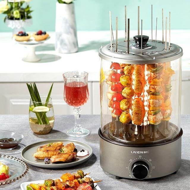 Portable Electric Grill Kebab Maker - Image 3