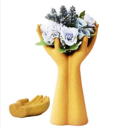 European Hand Model Ceramic Vase Decoration - Image 2