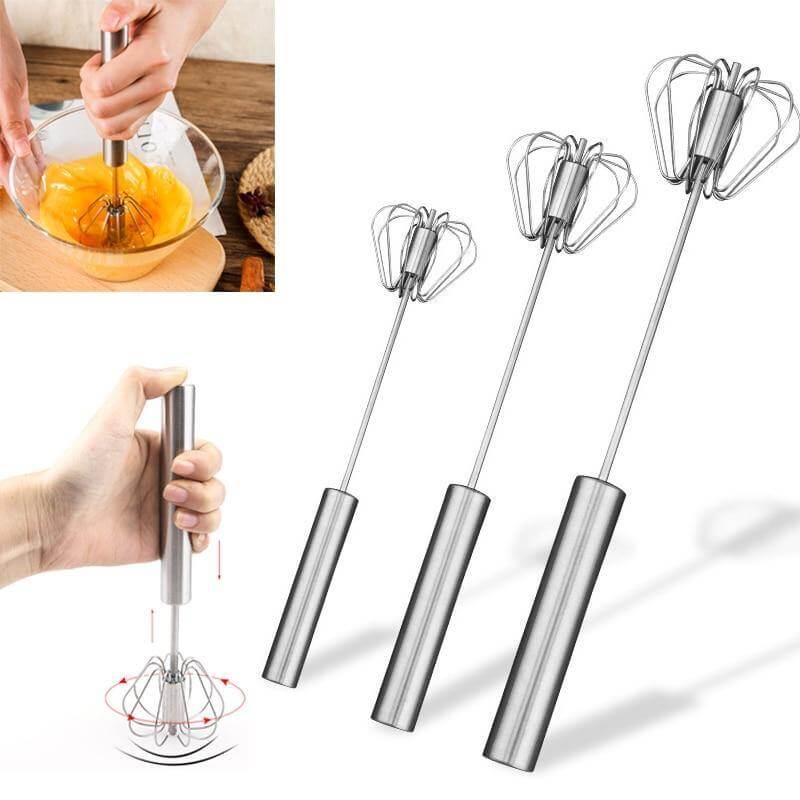 Stainless Steel Easy Stirrer Whisk - Image 1