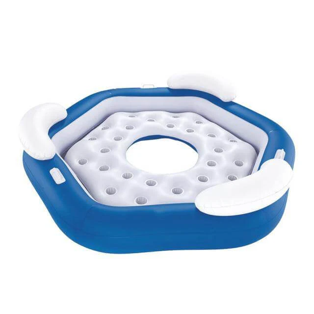 Inflatable Three People Floating Swimming Ring - Image 3