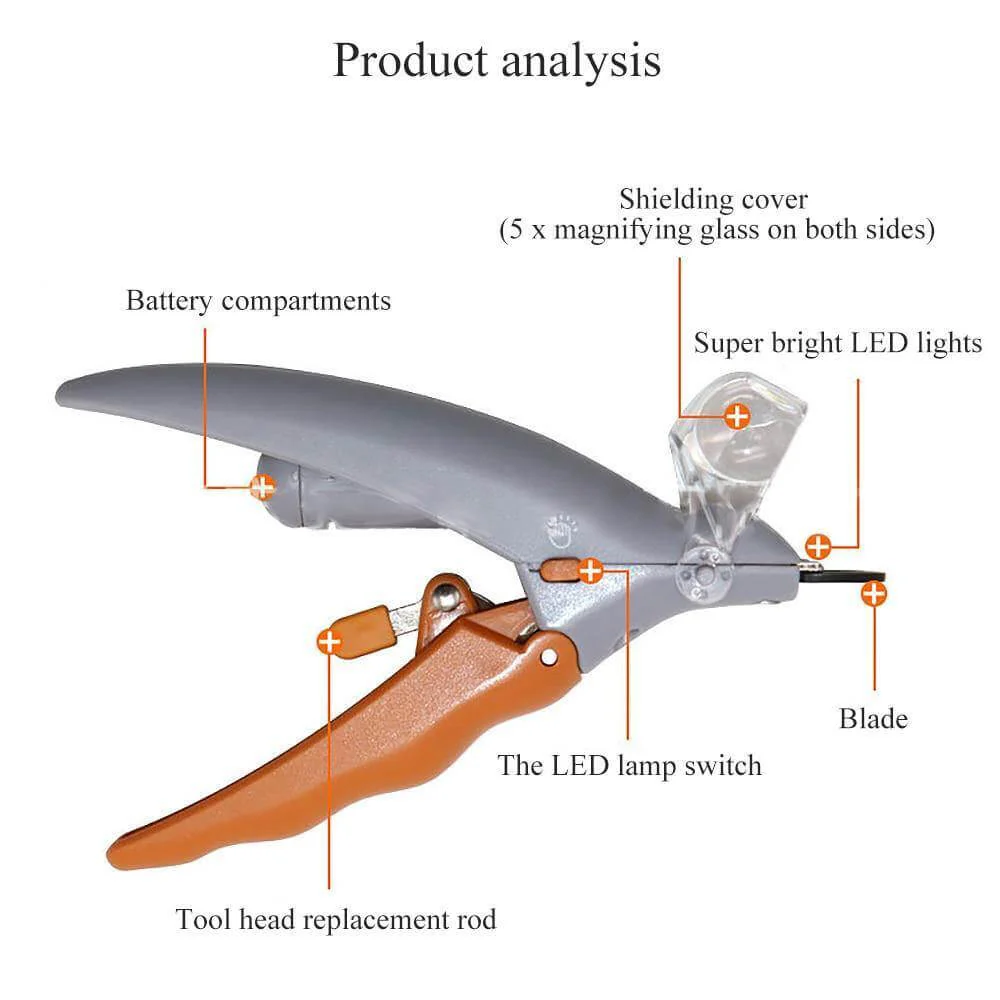 Professional Pet LED Nail Trimmer - Image 3