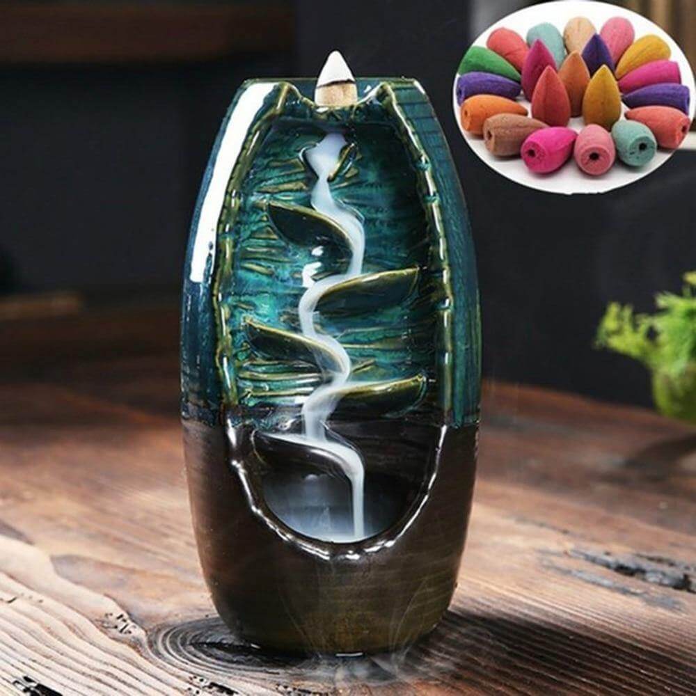 Mountain River Incense Waterfall - Image 3