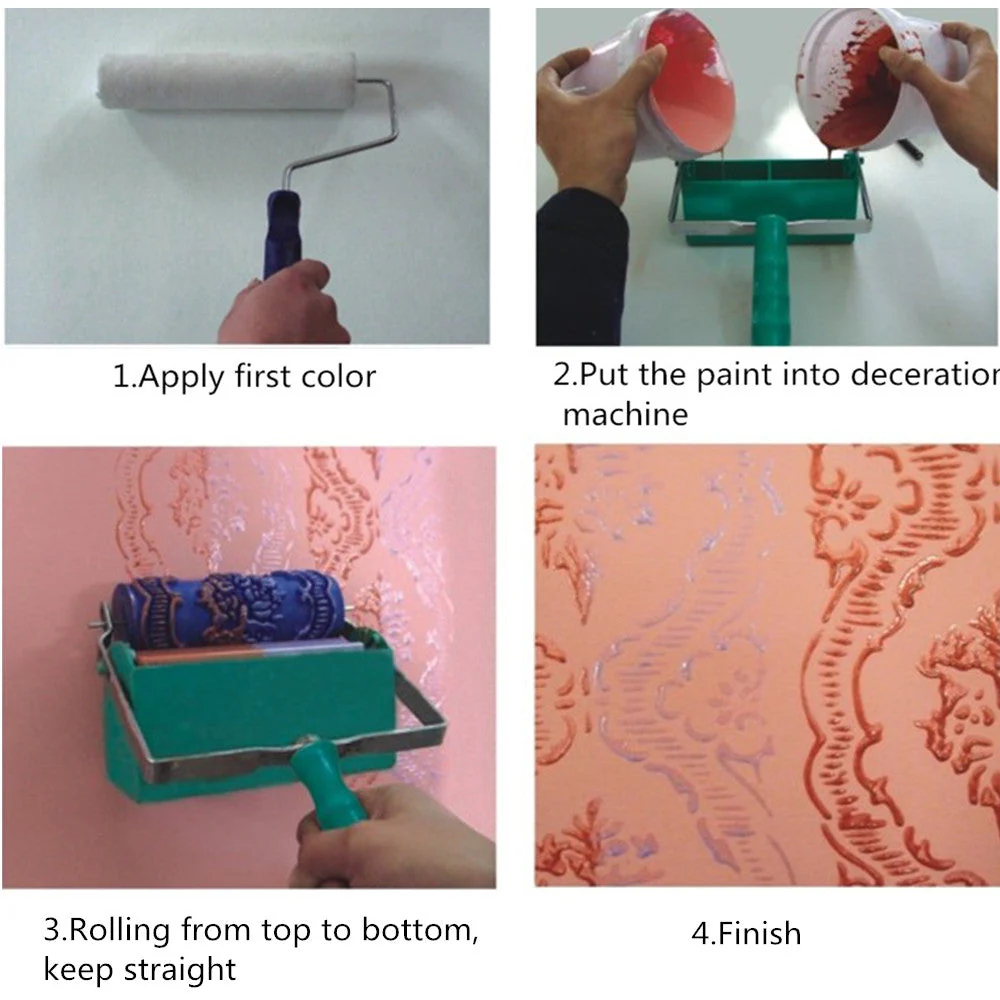 Paradise Bird Patterned Paint Roller - Image 2