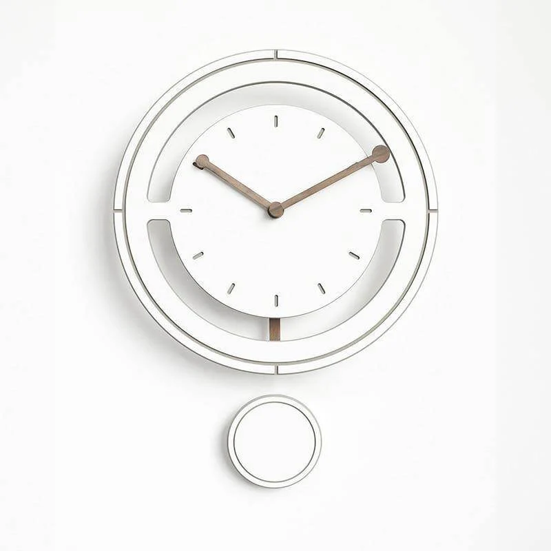 Silent 3D Pendulum Wall Clock