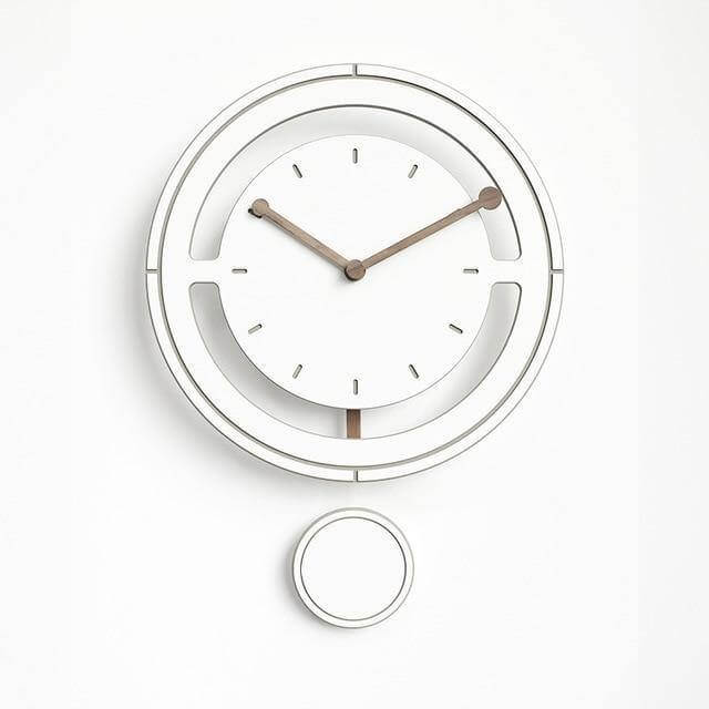 Silent 3D Pendulum Wall Clock - Image 2