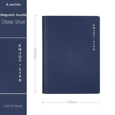 High-grade Pastel Leather Surface Business Notebook - Image 2
