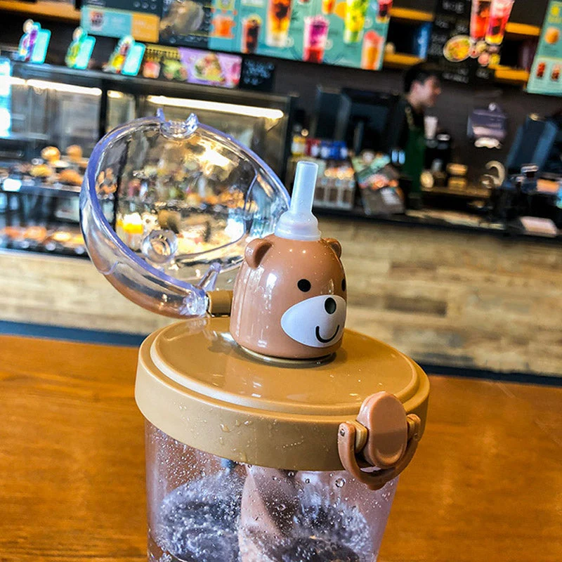 Mini Animals Cartoon Mixing Water Cup - Image 3