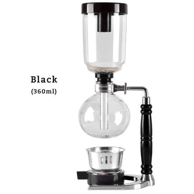 Elegant Glass Siphon Coffee Maker - Image 3
