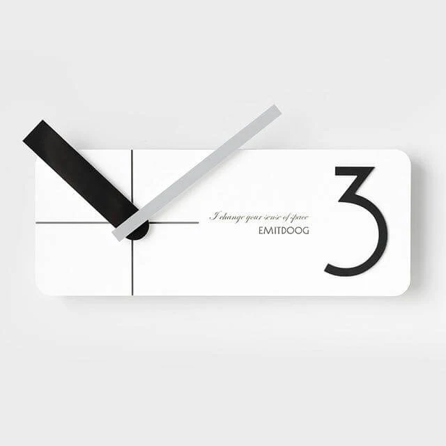 Novelty Creative Silent Art Wall Clock - Image 3