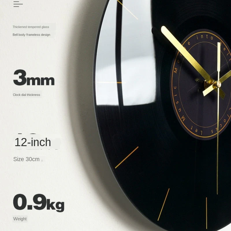 Luxury Nordic Universe Silent Wall Clock - Image 2