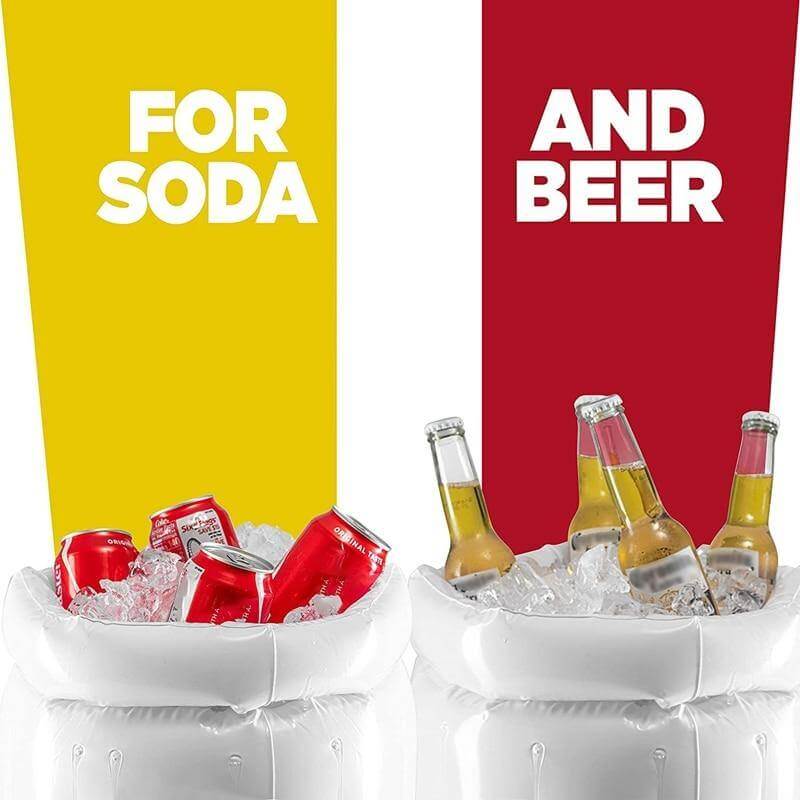 2-Pack Inflatable Drink Cooler Bucket - Image 2