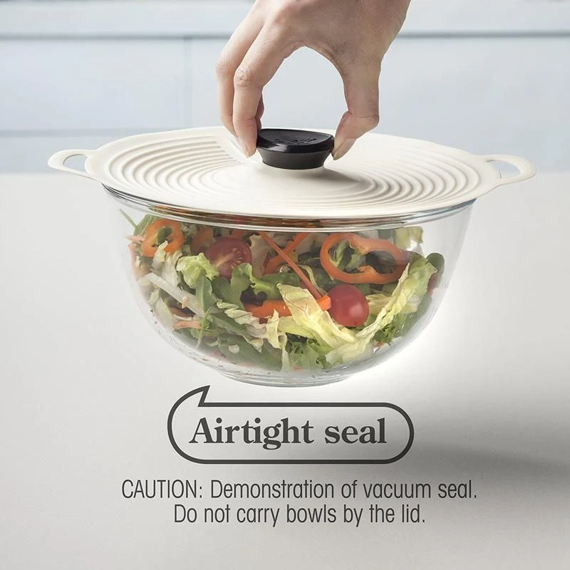 Reusable Airtight Self Sealing Silicone Lid - Image 1