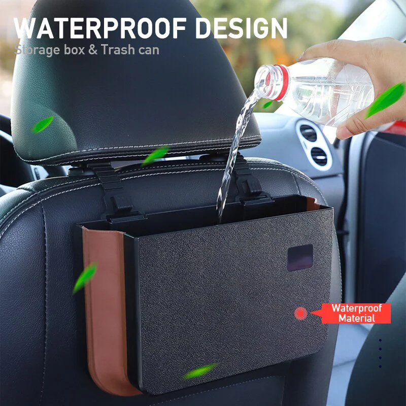 Foldable Back Seat Drink Phone Holder - Image 3
