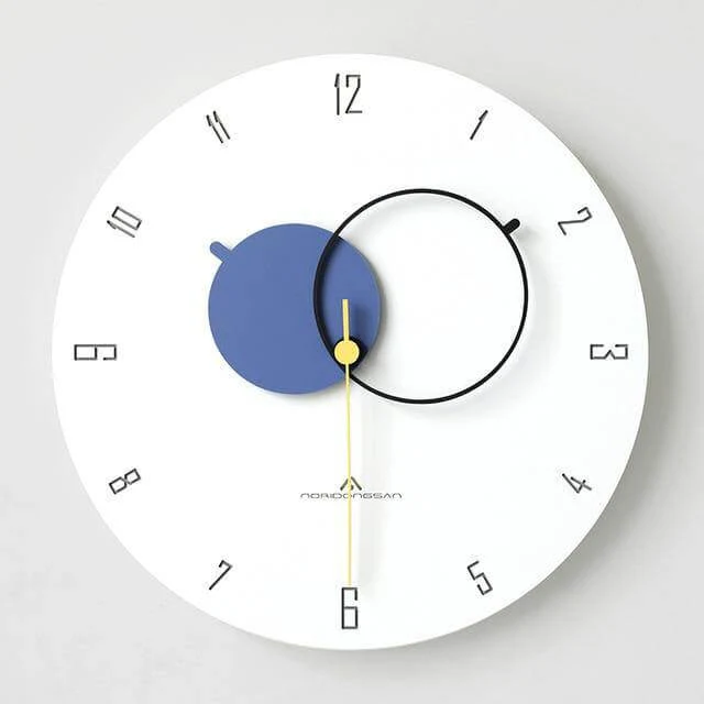Luxury Simplify Modern Circle Wall Clock - Image 3