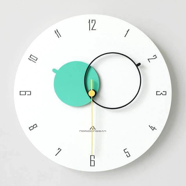 Luxury Simplify Modern Circle Wall Clock - Image 2