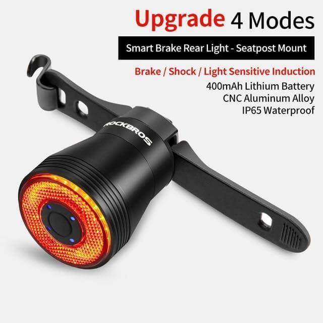 Bicycle Smart Auto Brake Sensing Light - Image 2