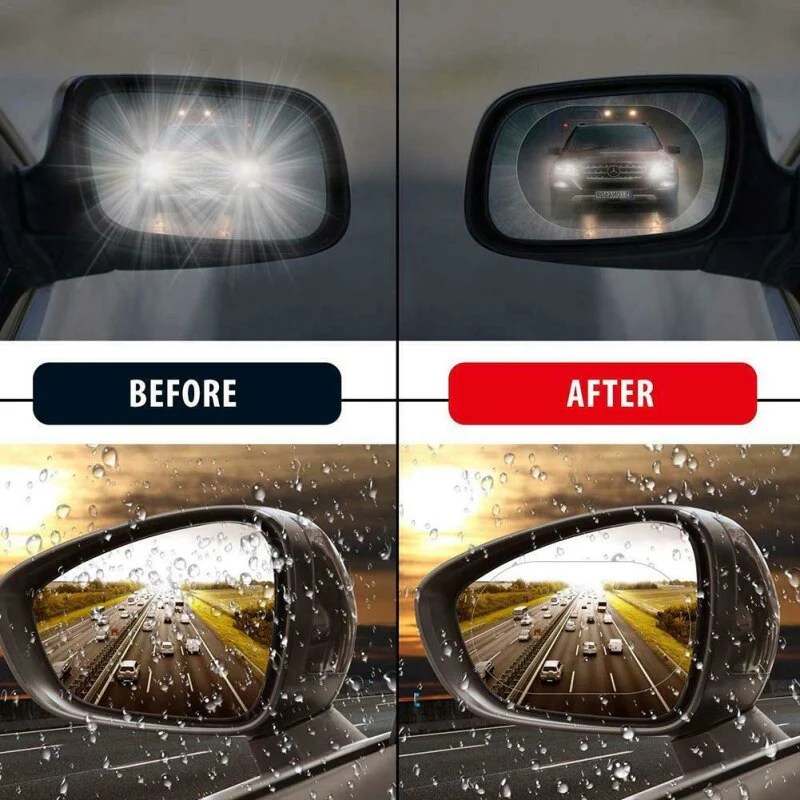Waterproof Car Side Anti-Fog Mirror Film - Image 2