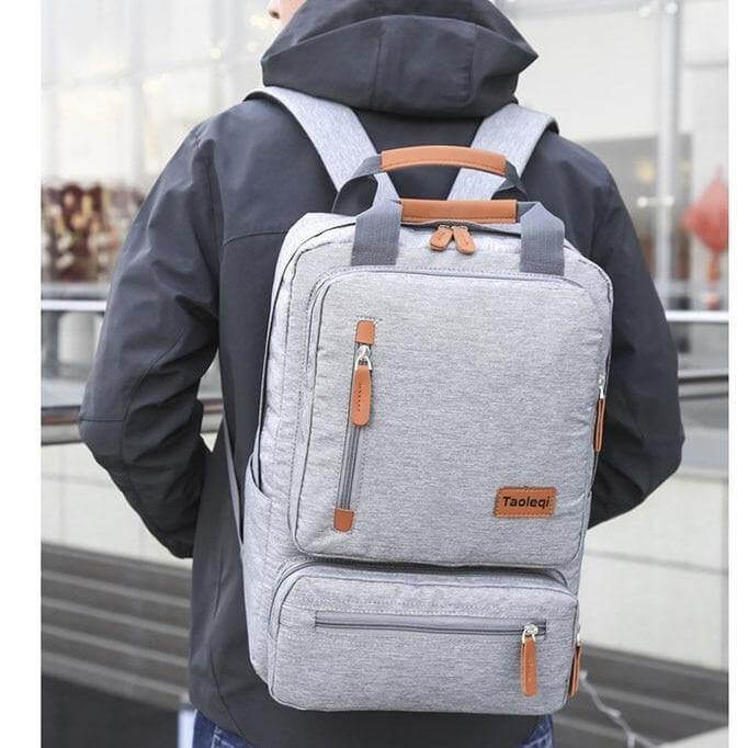 Casual Oxford High Capacity Business Anti-Theft Backpack - Image 2