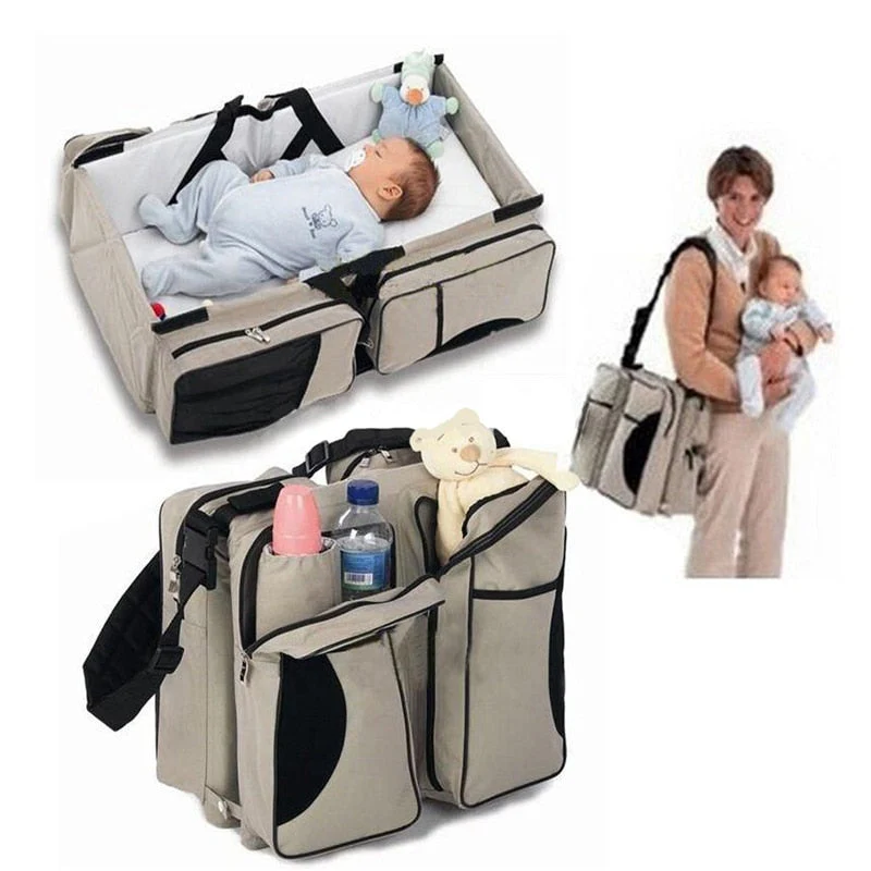 Mummy Infant Diaper Travel Folding Bag - Image 1