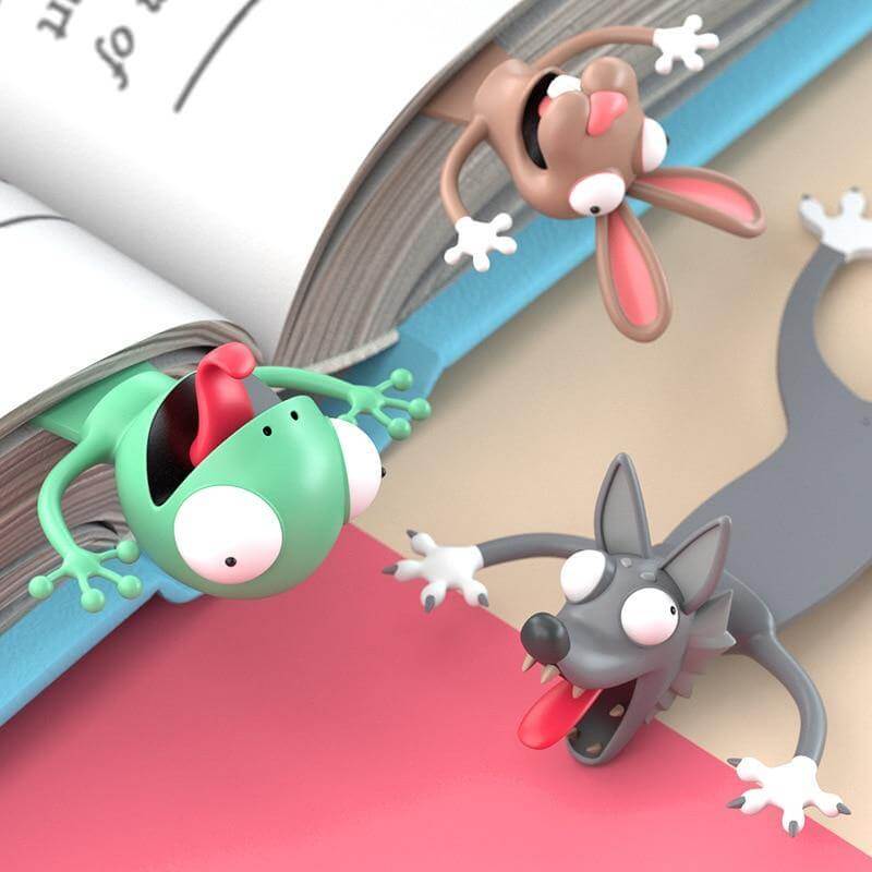 3D Cartoon Animals Book Marker - Image 3
