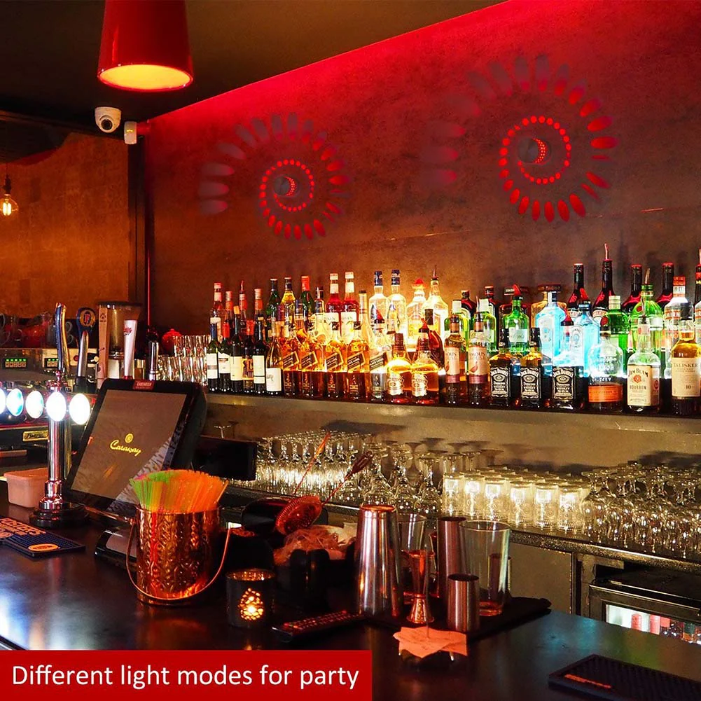 Spiral Hole RGB LED Fun Wall Light - Image 3