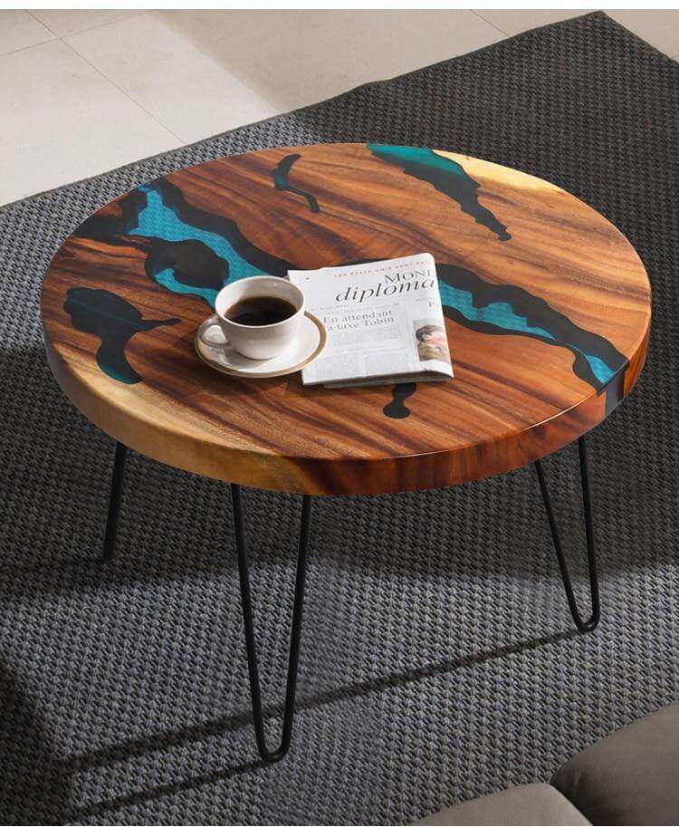Elegant Nordic Style River Coffee Table - Image 2