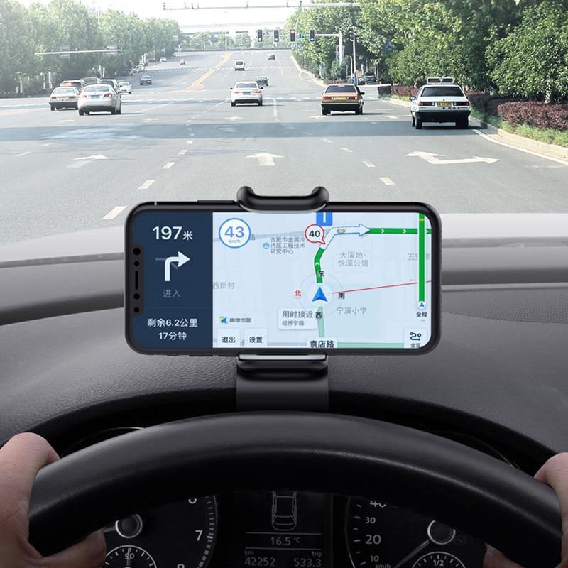 Universal Car Dashboard Easy Clip Phone Holder - Image 1