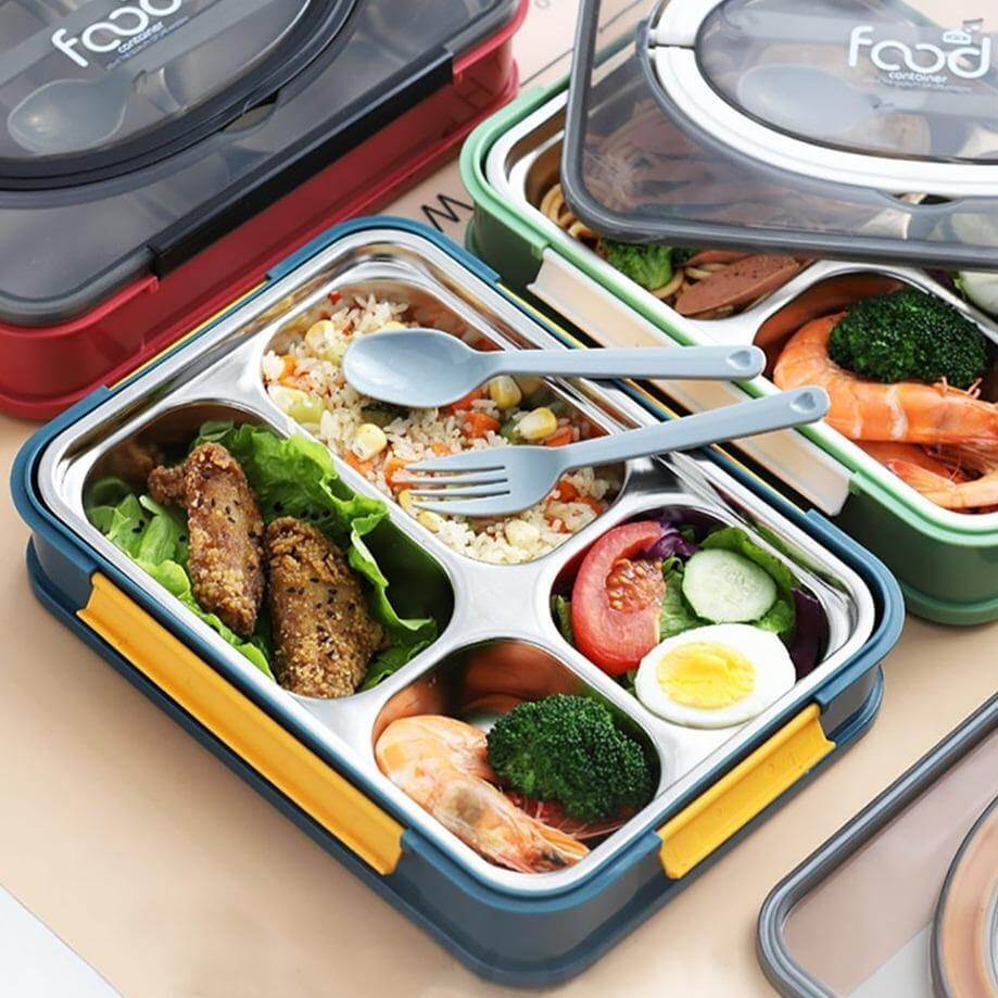 Stainless Steel Portable Lunch Box - Image 3