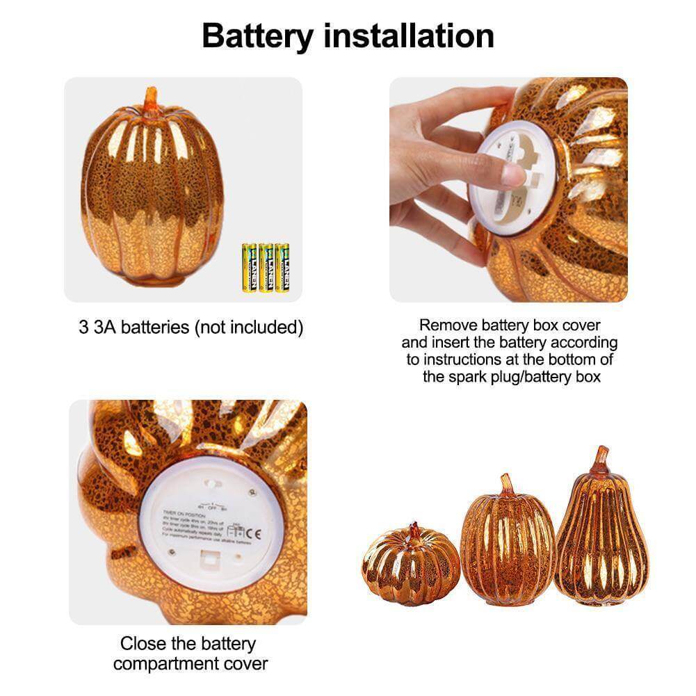 Pumpkin Luminous Halloween Decorative Lamp - Image 3